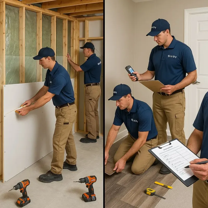 Repairs and Reconstruction process in Cortland, NY