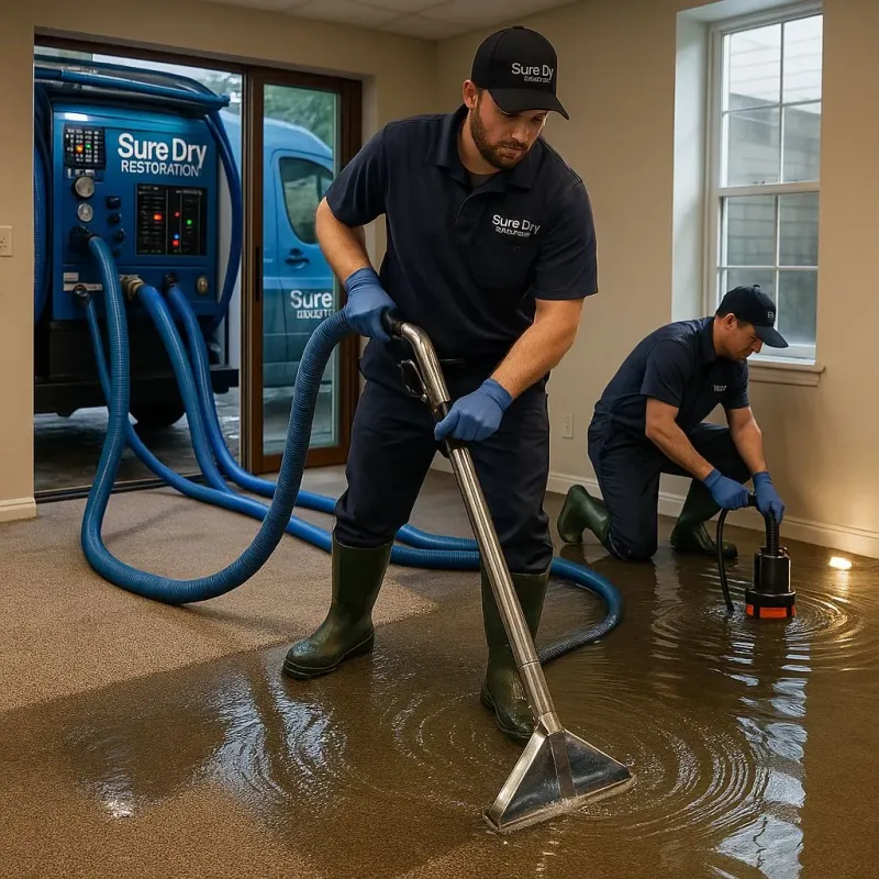 Water Extraction and Removal process in Cortland, NY